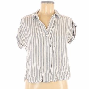 A New Day / Blue Striped Collared Shirt (9)